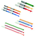 Cassettes for storage of straws